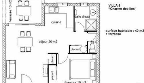 Villa 8 "CHARME DES ILES"