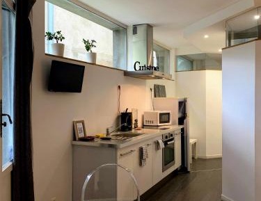 Deluxe Two-Bedroom Apartment with Garden View