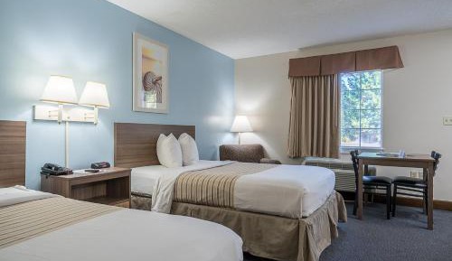 Efficiency Double Room with Two Double Beds - Accessible/Non-Smoking