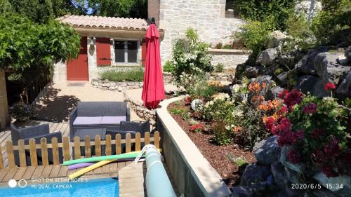 Studio with Pool View