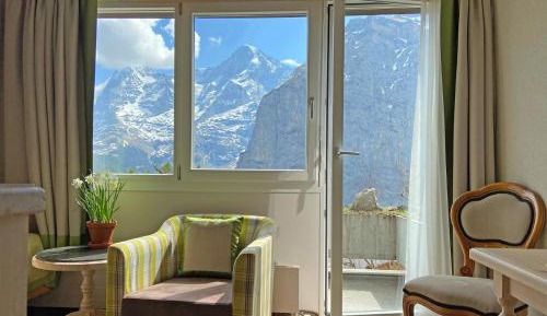 Single Room with Eiger Mountain View