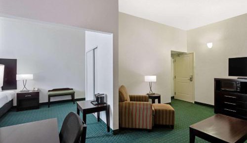 Deluxe King Suite with Pool View - Non-Smoking