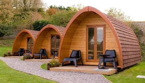 4 Bed Double Camping Pod