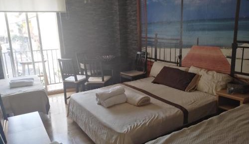 Family Room with Shared Bathroom
