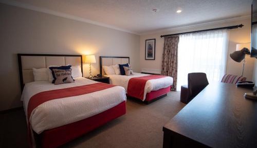 Double Room with Two Double Beds and Ocean View