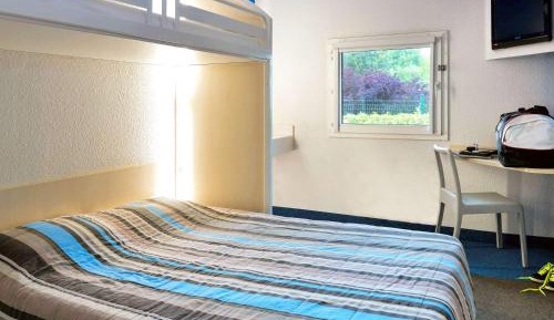 Triple Room with One Double Bed and One Bunk Bed