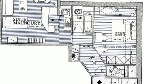 One-Bedroom Family Apartment