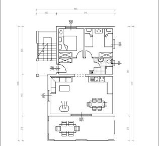 Two-Bedroom Apartment with Terrace and Sea View