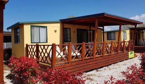 Two-Bedroom Mobile Home with Terrace