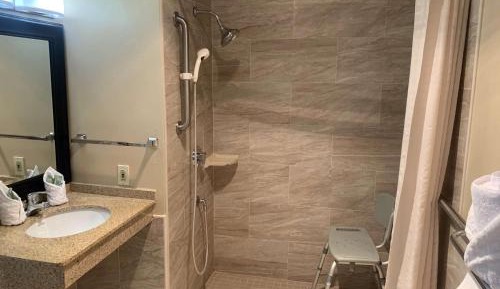 Queen Room with Two Queen Beds and Roll In Shower - Disability Access