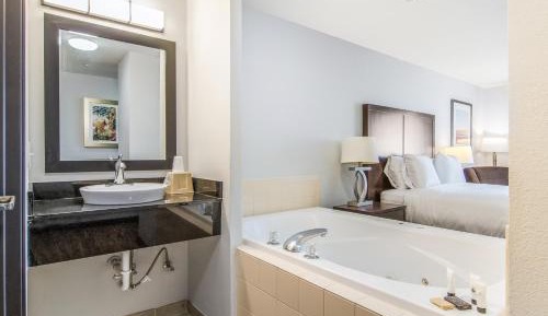 1 Queen Bed with Jetted Tub