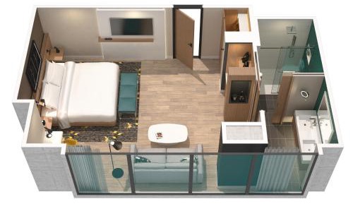 Junior suite with 1 King