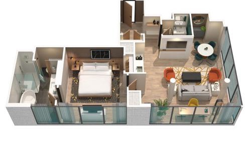 Suite with 1 King