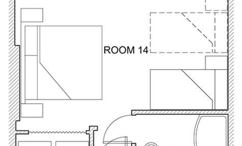 Double Room with Rear View 2nd Floor