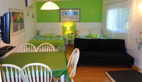 Studio with 2 Doubles Beds and Kitchenette