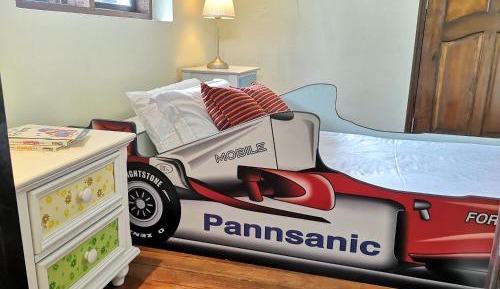 Family Room with Shared Bathroom