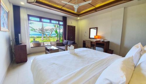 Garden Deluxe Double or Twin Room with Sea View