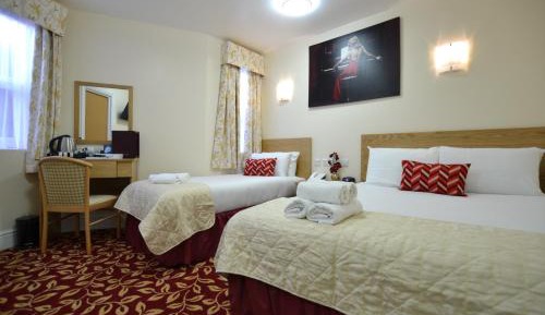 Family Room with Double and Single Beds