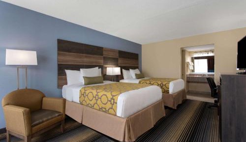 Double Room with Two Double Beds - Mobility Access/Non-Smoking