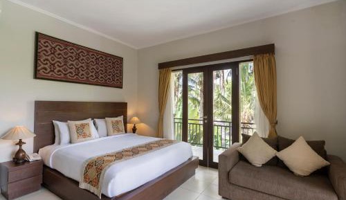 Two Storey One-Bedroom Villa with Garden View