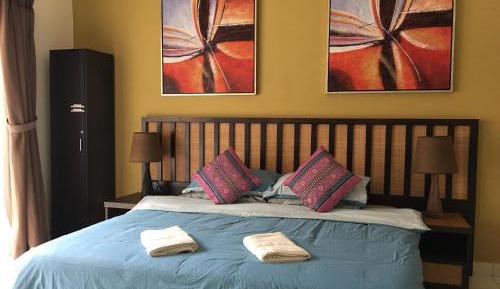 Studio with Pool View