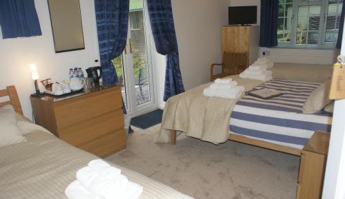 Family Room with Shared Bathroom