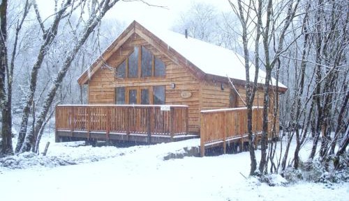 Silver Birch Cabin (2 bedrooms) – Electric hot tub (extra charge) and Wi-Fi (extra charge)