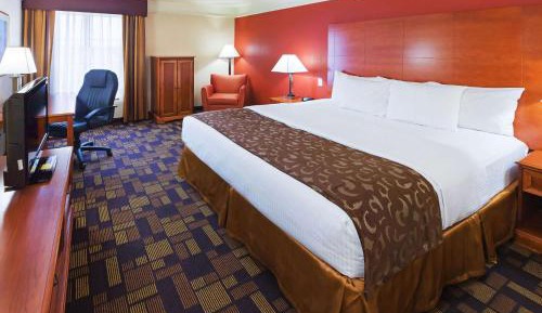 King Room with Roll-In Shower - Mobility/Hearing Accessible - Non-Smoking