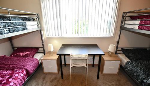 Bunk Bed in Female Dormitory Room  