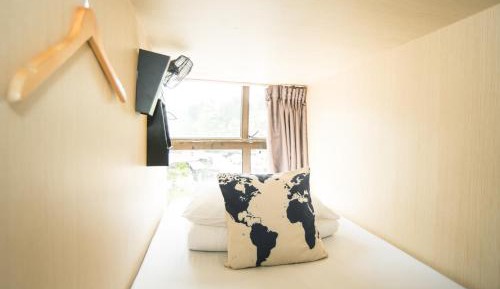 Single Bed in Mixed Dormitory Room (With Window)