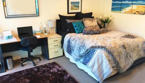 Studio with Pool View