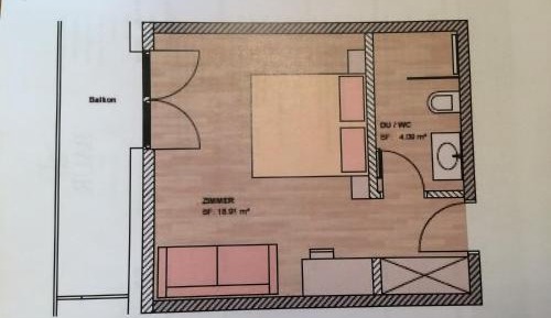 Deluxe Double Room with Balcony