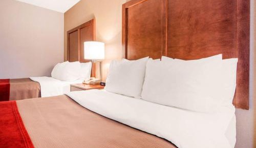 Room with Two Double Beds and River View