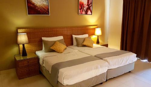 Studio with Pool View