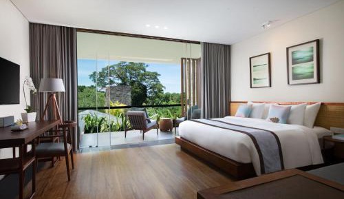 Atapa Deluxe Double or Twin Room with Mountain and Partial Ocean View