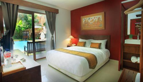 Deluxe Double View Room with Balcony or Pool Access