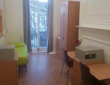 Single Bed in Female Dormitory Room