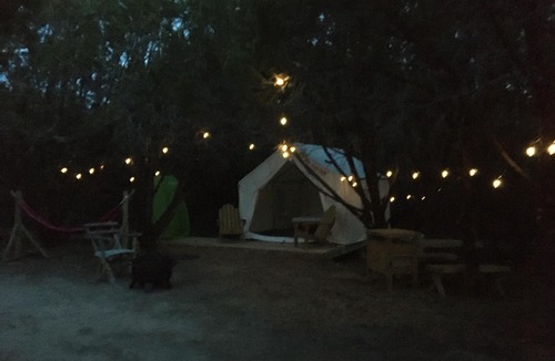 Lampasas RV Rental | Tentrr Signature Site - Cedar Glen Signature Campsite