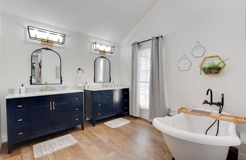 Spring House | Luxury Spring Home w/ Pool Table & Outdoor Oasis, King Bed, Spa