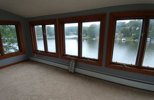 Hopatcong House | Peaceful Lakefront Home in no-wake zone