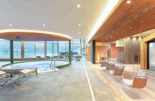 Ovronnaz Condo | Holiday apartment with wellness area
