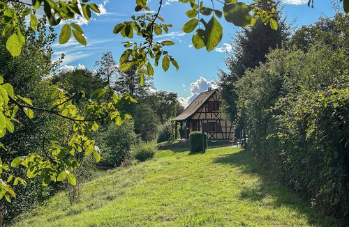 Lembach House | The Domaine du Pêcheur enamel. In the heart of the Northern Vosges, with private pond.