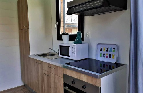 Chatillon-en-Diois Apartment | Cabane 3 étoiles - Piscine - ccaa0fh