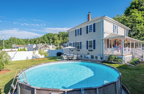 Sagamore House | Pool and Playground in Sagamore Ma