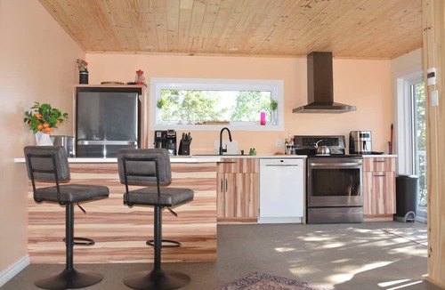 Pointe-au-Pere House | Chalet du lac Michaud | Magnifique vue