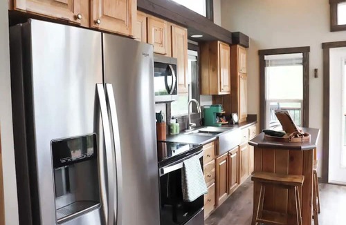 Clayton Cabin | New Tiny Home! Expansive Deck with Lake & Mtn Views!