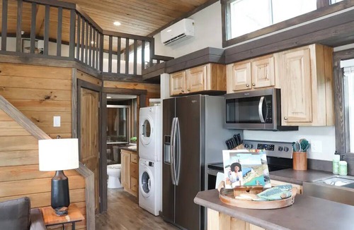 Clayton Cabin | New Tiny Home! Expansive Deck with Lake & Mtn Views!