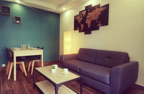 La Demi - Lune Apartment | Beautiful T2 in a modern residence with private parking