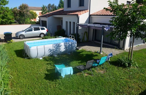 Launaguet House | Maison Spacieuse Proche Métro Toulouse - Climatisée+jardin+2 Pkg+piscine