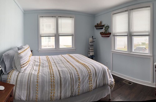 Somers Point Apartment | Bay View from your BED! Dog friendly and parking!